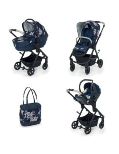 Foppapedretti - Passeggino Eureka+Navicella Classic+Seggiolino auto Next i-Size - Spedizione Gratuita 2