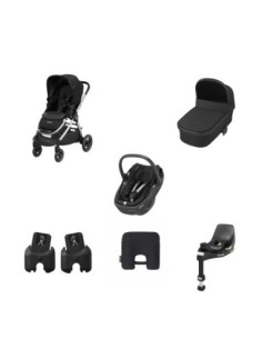 Trio Adorra2 + Carrozzina Oria + adattatori Car Seat + Ovetto CORAL 360 + base family 360 + E-safety - Spedizione Gratuita
