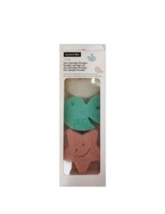 Suavinex - Spugna Konjac Set di 3