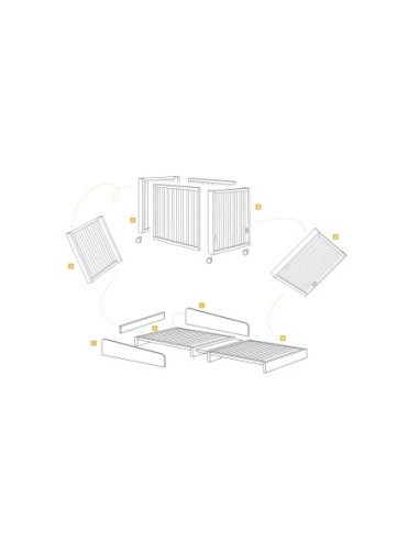 Hugs Factory - Ci Stò Lettino con Kit Trasformazione