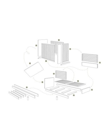 Hugs Factory - Minimax Lettino - Spedizione Gratuita