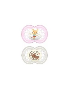 MAM - Original 6+ Silicone Day&Night Conf. Doppia Femmina