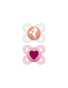 MAM - Start 0-2m Silicone Confezione Doppia Femmina