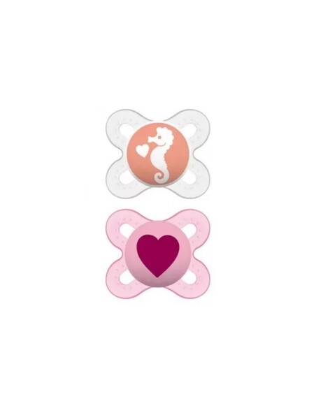 MAM - Start 0-2m Silicone Confezione Doppia Femmina