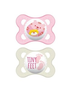 MAM - Original 2-6m Silicone Confezione Doppia Femmina