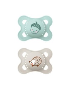 MAM - Original 2-6m Silicone Confezione Doppia Neutro