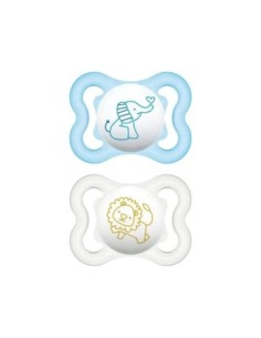 MAM - Air 2-6m Silicone Confezione Doppia Maschio