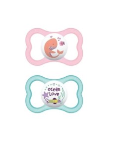 MAM - Air 6+ Silicone Confezione Doppia Femmina