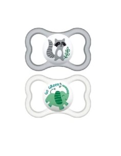 MAM - Air 6+ Silicone Confezione Doppia Neutro