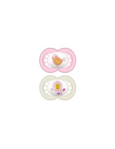 MAM - Original Night 16+ Silicone Confezione Doppia Femmina