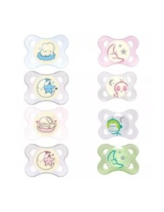 MAM Perfect Night 2-6m Silicone Confezione Singola  Assortiti