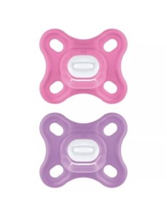 MAM - Comfort 0-2M Silicone Confezione Doppia Femmina