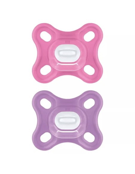 MAM - Comfort 0-2M Silicone Confezione Doppia Femmina