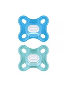 MAM - Comfort 0-2M Silicone Confezione Doppia Maschio