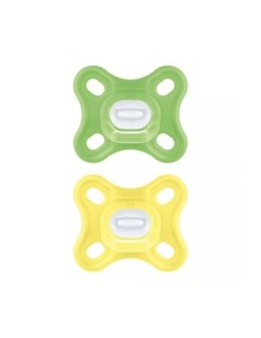 MAM - Comfort 0-2M Silicone Confezione Doppia Neutro
