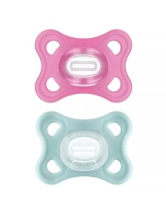 MAM Comfort 2-6M Silicone Confezione Doppia Femmina