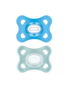 MAM Comfort 2-6M Silicone Confezione Doppia Maschio