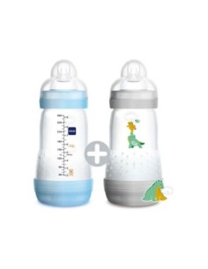 MAM - Biberon Easy Start 260ml Bipack Maschio