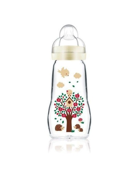 MAM Biberon in vetro Feel Good 260ml Neutro