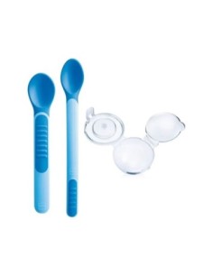 MAM - Posate Feeding Spoons & Cover Maschio