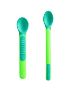 MAM - Posate Feeding Spoons & Cover Neutro