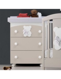 Azzurra Design - Bagnetto 3C Funky (con decoro orsetto bianco) - Spedizione Gratuita