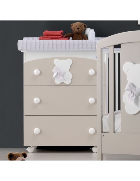 Azzurra Design - Bagnetto 3C Funky (con decoro orsetto bianco) - Spedizione Gratuita