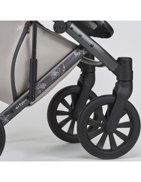 Anex - Passeggino Eden e/type Special Edition Anodizing Space Gray  - Spedizione Gratuita