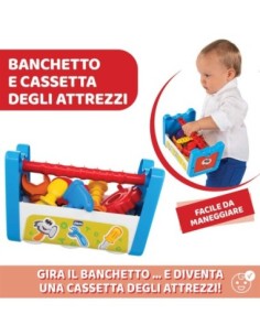 Chicco - 2 in 1 Cassetta degli attrezzi 2
