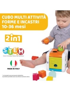 Chicco - Cubo Incastra & Martella 2 in 1