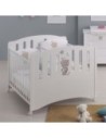 Azzurra Design - Lettino Gemellare Gemini Love Me Bianco - Spedizione Gratuita