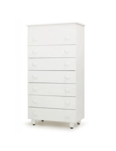 Azzurra Design - Settimone Bianco (Senza Decoro) - Spedizione Gratuita