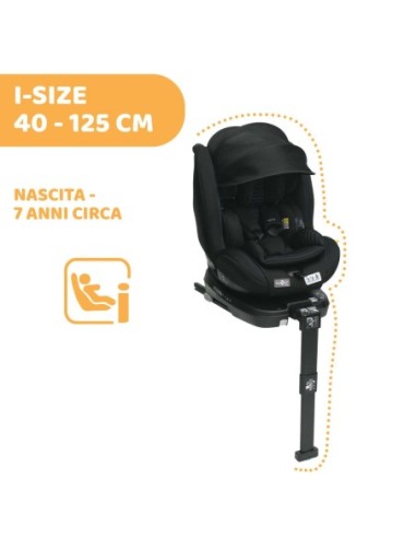 Maxi Cosi - Seggiolino Auto RodiFix R I-Size Omologato R129 Da 100 a 150 cm