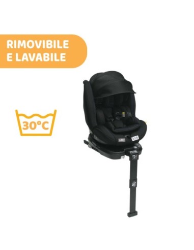 Chicco - seggiolino auto SEAT3FIT AIR I-SIZE ZIP&WASH i-size + Easy Tech OMAGGIO 40-125cm