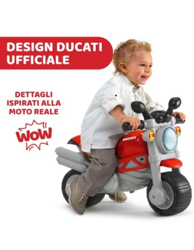 Chicco - Ducati Monster cavalcabile 18m+