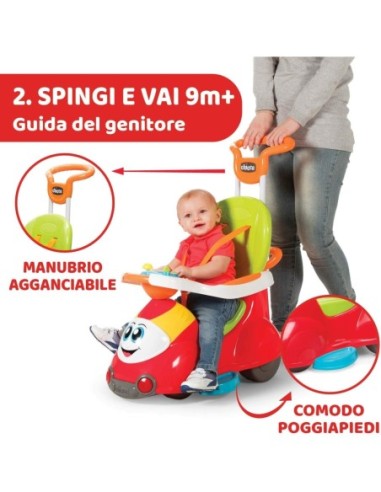 Chicco - Quattro Cavalcabile 9m+