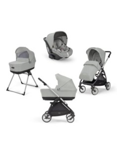 Inglesina - Trio Electa Darwin Greenwich Silver con telaio Iridio