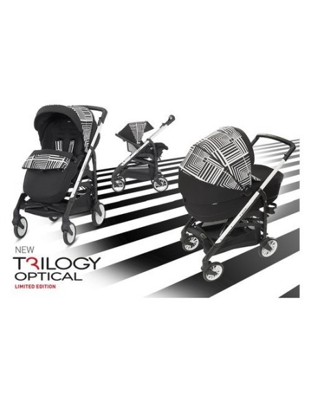Inglesina - Kit System Trilogy + Telaio Ardesia - Spedizione Gratuita