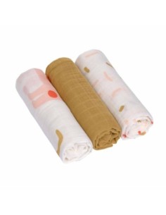 Lassig - Copertina HEAVENLY Little Mateys Taglia L 80x80cm - 3 pezzi per confezione