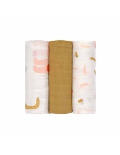 Lassig - Copertina HEAVENLY Little Mateys Taglia L 80x80cm - 3 pezzi per confezione 2