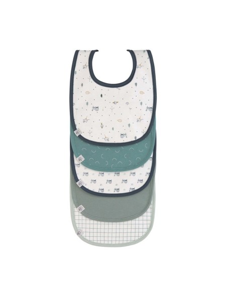 Lassig - Bavaglino Patterned Value Packs 5 pezzi per confezione