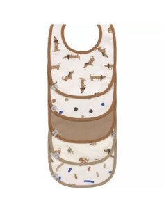 Lassig - Bavaglino Patterned Value Packs 5 pezzi per confezione 2