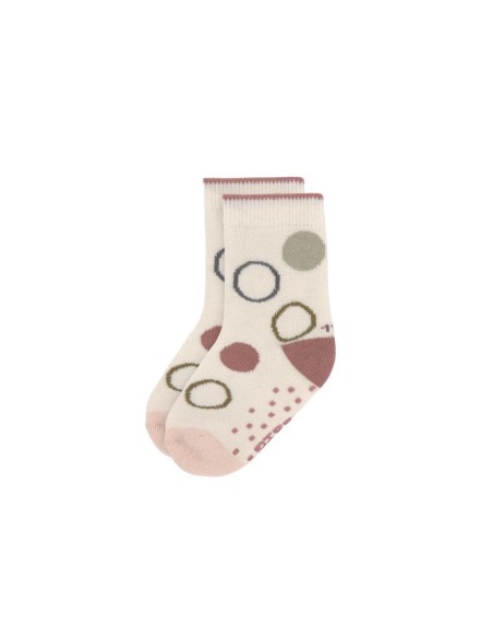 Lassig - Calzini Antiscivolo 2 pezzi OFFWHITE/POWDER PINK numero 23-26