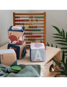 Sebra - Soft Baby Blocks 4 Pezzi - Woodland 2