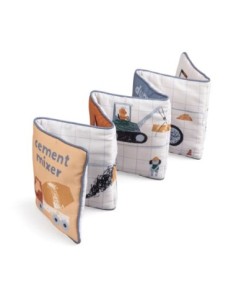 Sebra - Fabric Book - Busy Builders