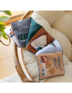 Sebra - Fabric Book - Busy Builders 2
