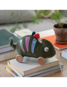 Sebra - Pull-Along Toy Soft - Carley the Chameleon 2