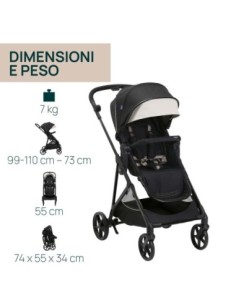 Cybex - Mios Navicella Lux Midnight Blu PLUS