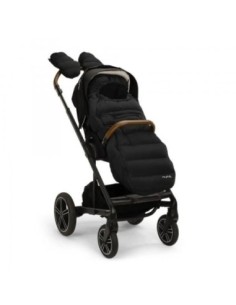 Nuna - Kit Invernale Caviar per Passeggino Sacco + Moffole