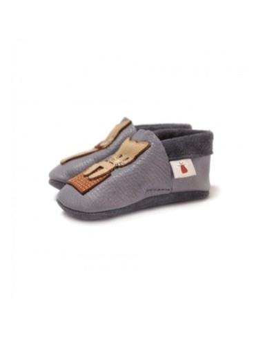 Baobaby - Scarpe Baby Cat's Kiss Grey M